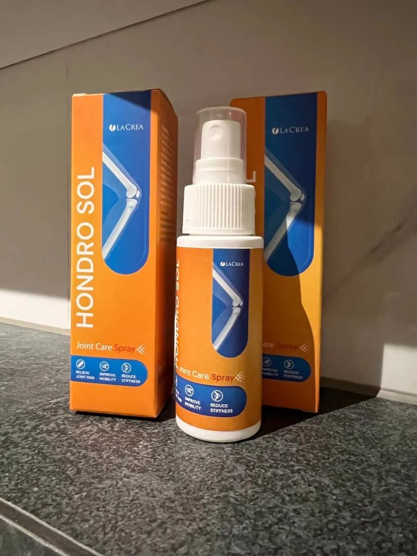 Hondro Sol com frasco e embalagem